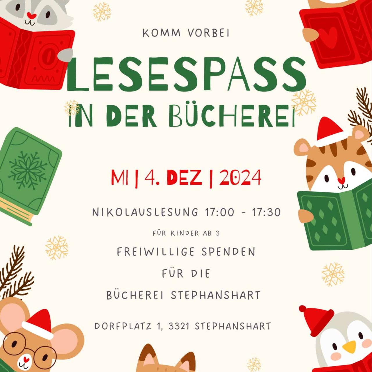 lesespass flyer