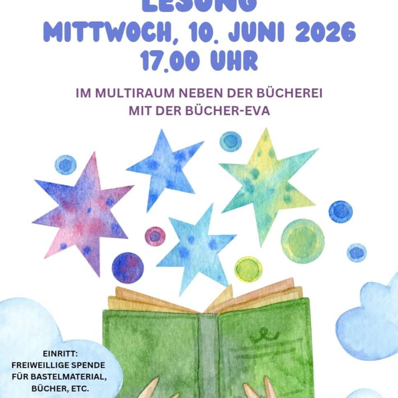 Lesung mit der Bücher Eva